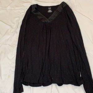 Women’s black small pajama set